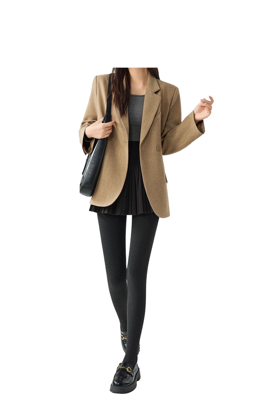 The Black Tutu Miss | Air-Thermal Opaque Sculpting Tights
