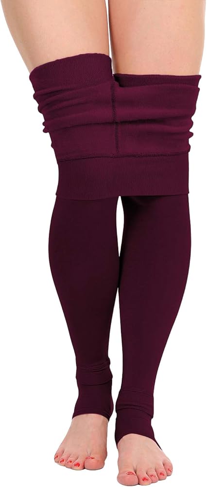 CRIMSON LUXE — 3-WAY THERMAL VELVET LEGGINGS